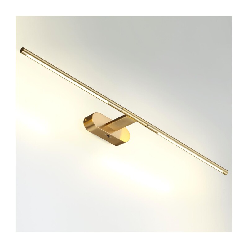 6635/9WL HIGHTECH ODL24 483 металл/античная бронза/акрил Настенный светильник IP20 LED 8W 3000K/3800K/5100K (перекл ч/з тумблер) 220V ALEDO