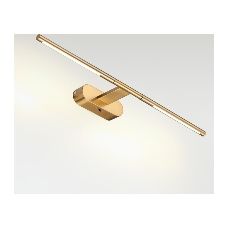 6635/7WL HIGHTECH ODL24 483 металл/античная бронза/акрил Настенный светильник IP20 LED 7W 3000K/3800K/5100K (перекл ч/з тумблер) 220V ALEDO