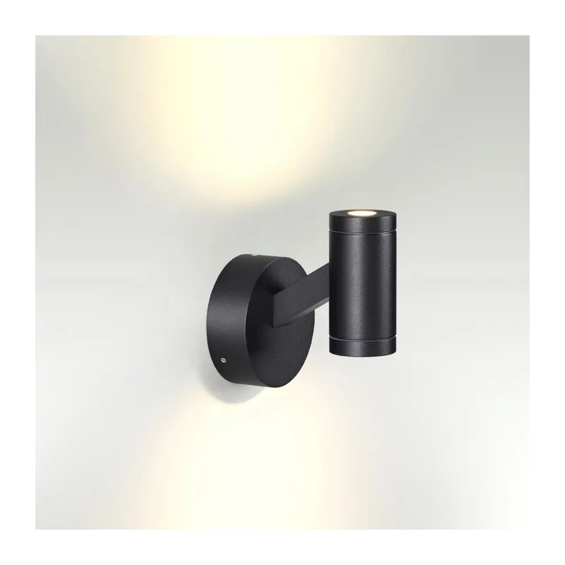 6636/6WL HIGHTECH ODL24 000 черный/металл/акрил Настенный светильник IP54 LED 6W 3000K 25° 220V PRODY