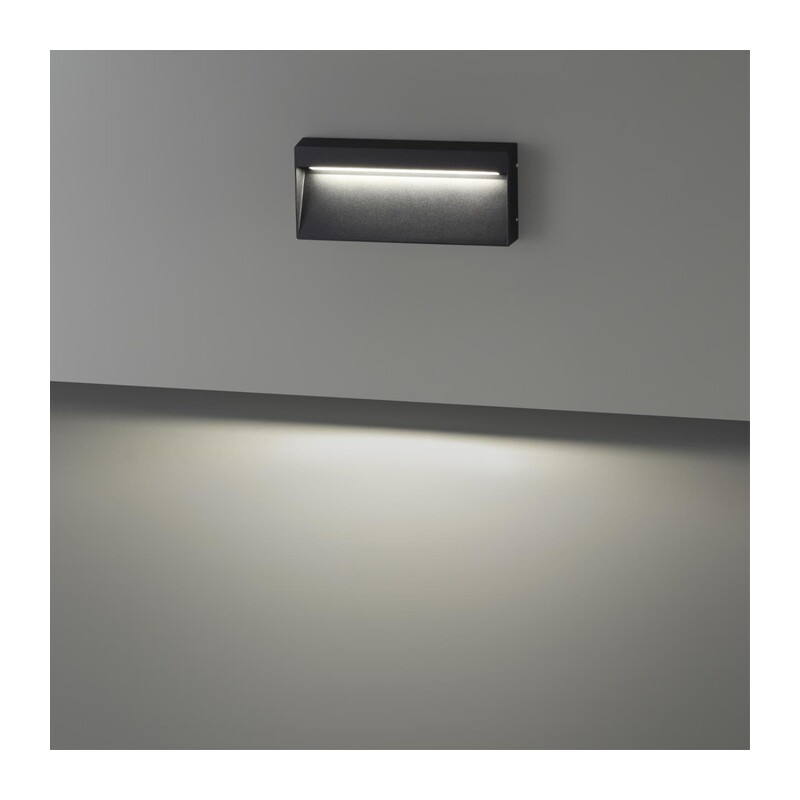 6649/5WL NATURE ODL24 000 черный/металл/акрил Подсветка для лестниц IP54 LED 5W 4000K 180° AC85-265V VITTY 3
