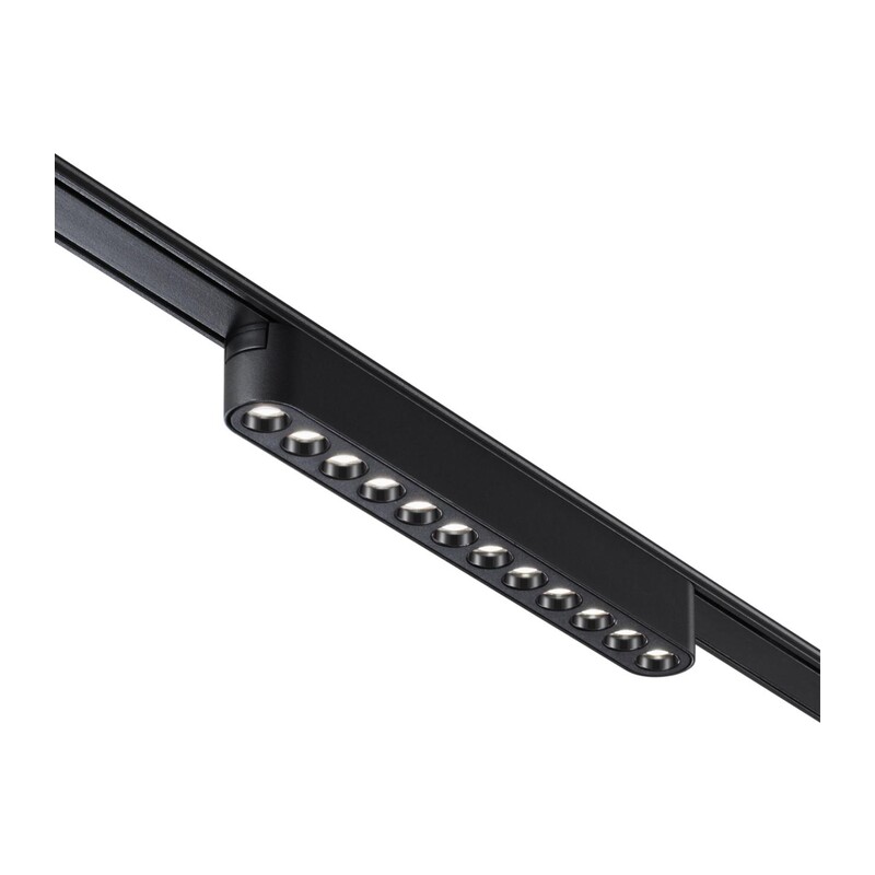 359076 SHINO NT23 185 черный Трековый светильник для низковольтного шинопровода IP20 LED 12W 48V 4000K 1140Лм SMAL