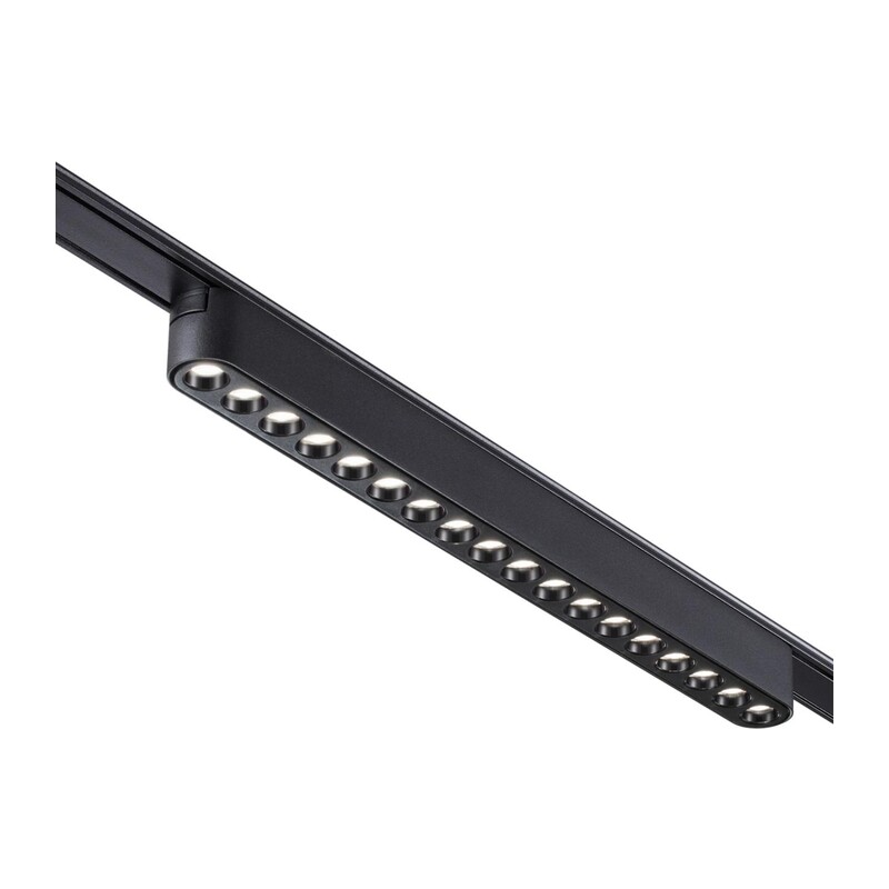 359078 SHINO NT23 185 черный Трековый светильник для низковольтного шинопровода IP20 LED 18W 48V 4000K 1710Лм SMAL