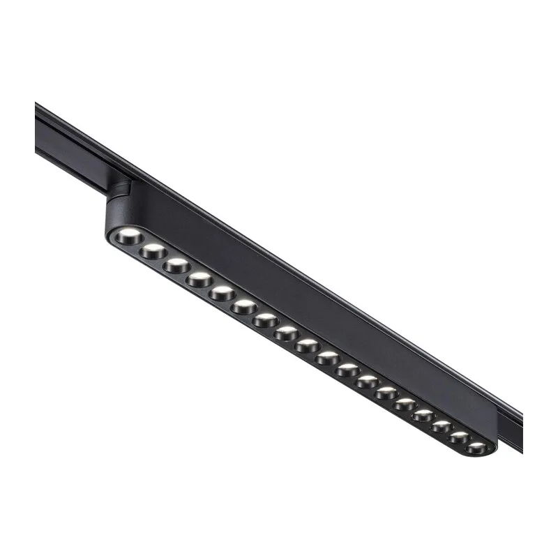 359078 SHINO NT23 185 черный Трековый светильник для низковольтного шинопровода IP20 LED 18W 48V 4000K 1710Лм SMAL