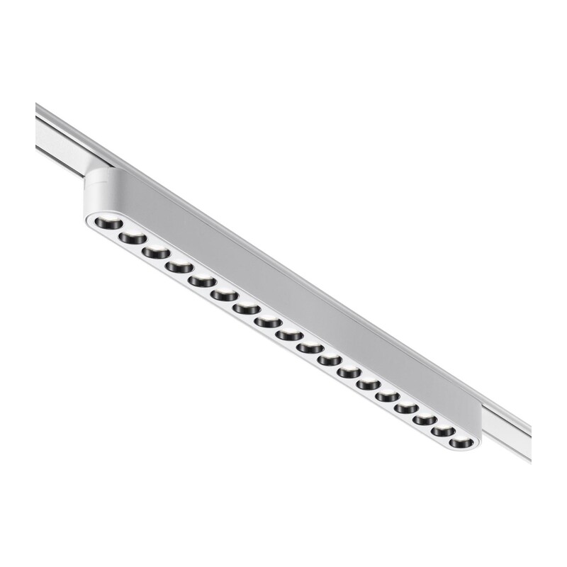 359079 SHINO NT23 185 белый Трековый светильник для низковольтного шинопровода IP20 LED 18W 48V 4000K 1710Лм SMAL