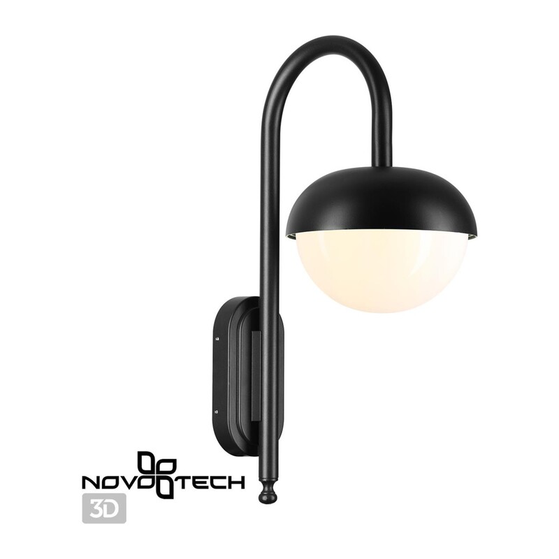 370955 STREET NT23 676 черный Светильник ландшафтный IP54 E27 max 40W 220-240V ACORN