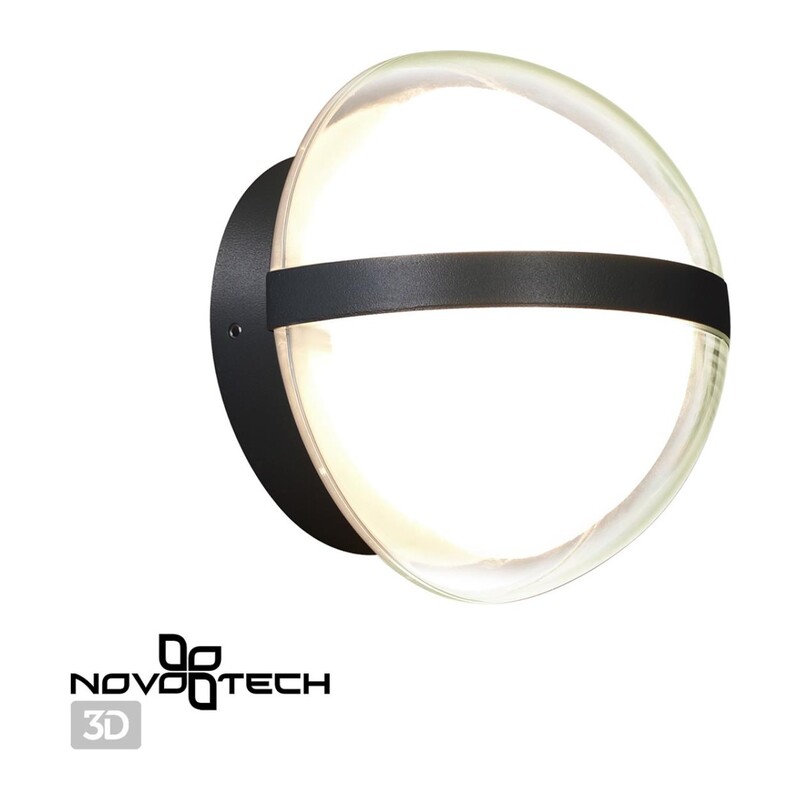 359195 STREET NT23 360 черный Светильник ландшафтный светодиодный IP54 LED 9W 220-240V 4000K 810Лм OPAL 2
