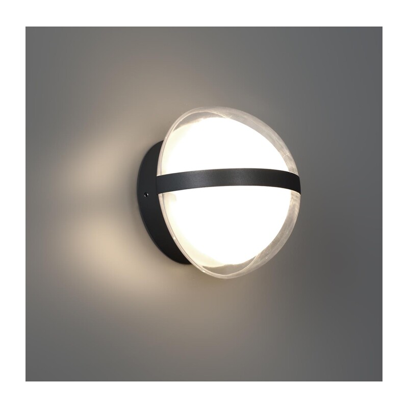 359195 STREET NT23 360 черный Светильник ландшафтный светодиодный IP54 LED 9W 220-240V 4000K 810Лм OPAL