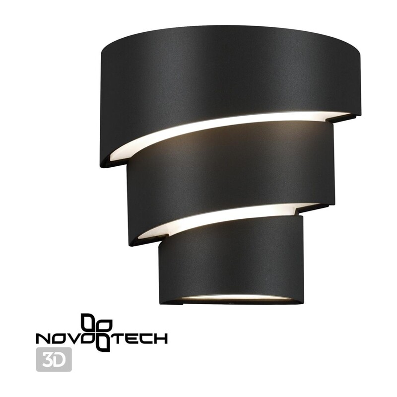 359197 STREET NT23 361 черный Светильник ландшафтный светодиодный IP54 LED 12W 220-240V 4000K 720Лм STRAIT 3