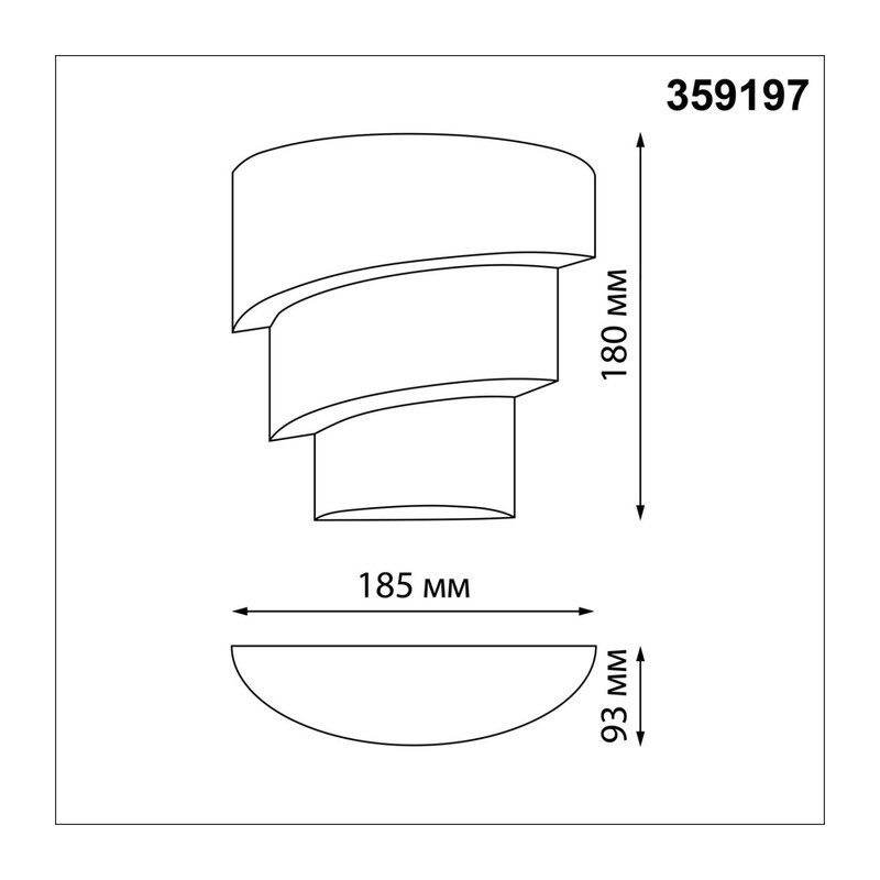 359197 STREET NT23 361 черный Светильник ландшафтный светодиодный IP54 LED 12W 220-240V 4000K 720Лм STRAIT 4
