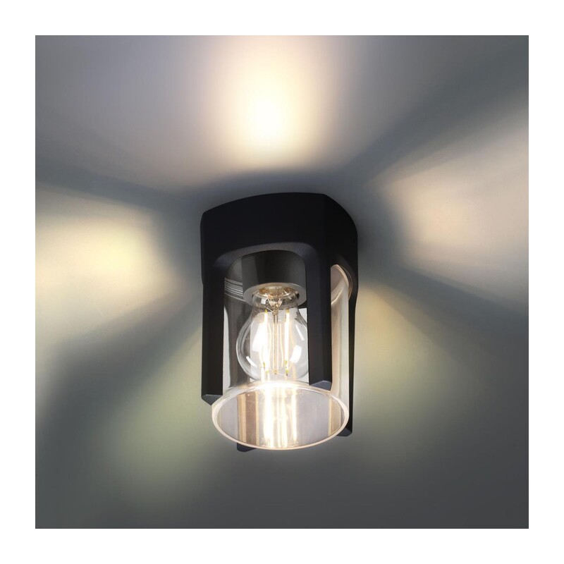 370958 STREET NT23 670 черный Светильник ландшафтный IP54 E27 max 20W 220-240V VISIO 2