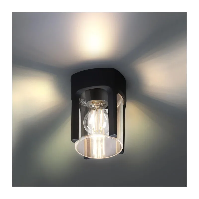 370958 STREET NT23 670 черный Светильник ландшафтный IP54 E27 max 20W 220-240V VISIO 3