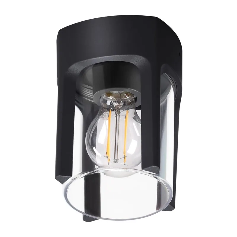 370958 STREET NT23 670 черный Светильник ландшафтный IP54 E27 max 20W 220-240V VISIO
