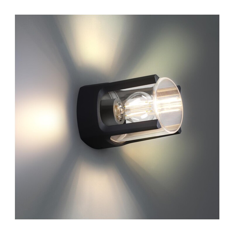 370958 STREET NT23 670 черный Светильник ландшафтный IP54 E27 max 20W 220-240V VISIO