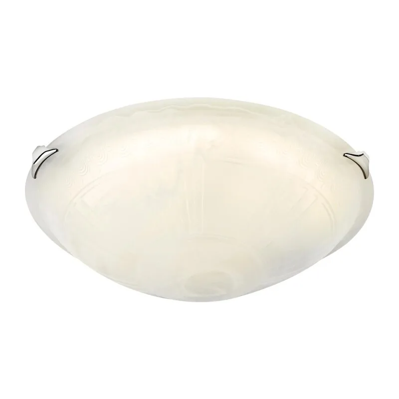 7601/DL SNOK SN 000 Светильник стекло/белое/хром LED 48Вт 4000K D405 IP20 LUFE 4