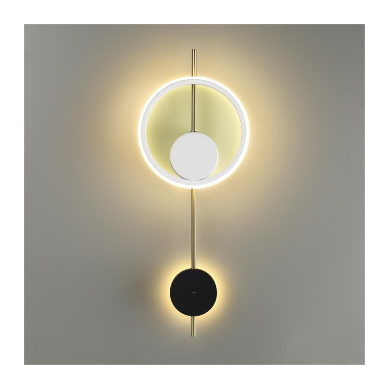 5691/13WL LEDIO LN26 445 белый, чёрный, золотой Настенный светильник LED 13W 3000K 220V MARQUE 3