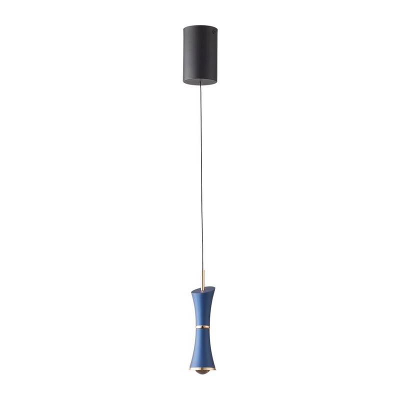 5697/7L LEDIO LN23 000 синий Подвес LED 7W 3000K 220V LASSE 3