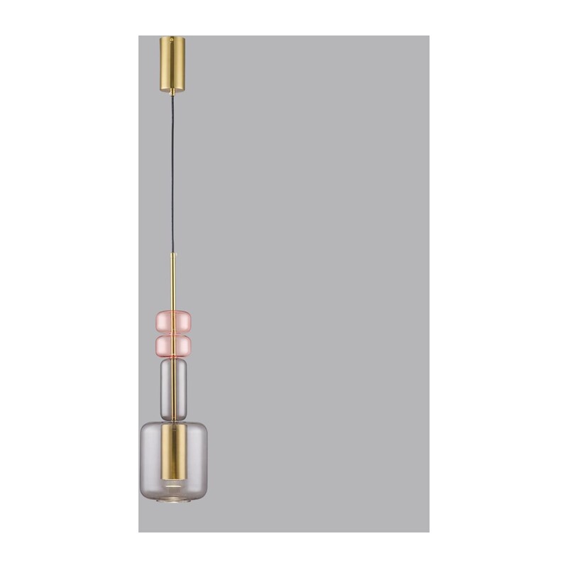 6504/1 SUSPENTIONI LN26 385 бронза, розовый, серый Подвес GU10 50W 220V VERONA 3