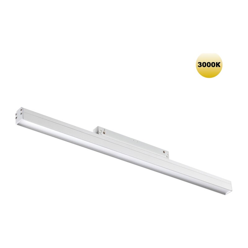 359200 SHINO NT23 162 белый Трековый светильник для низков. шинопровода IP20 LED 3000К 24W 48V 1800Лм FLUM 4