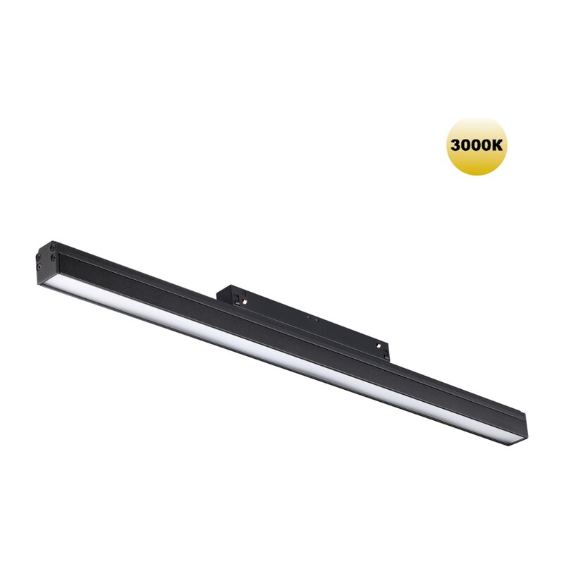 359201 SHINO NT23 162 черный Трековый светильник для низков. шинопровода IP20 LED 3000К 24W 48V 1800Лм FLUM 3