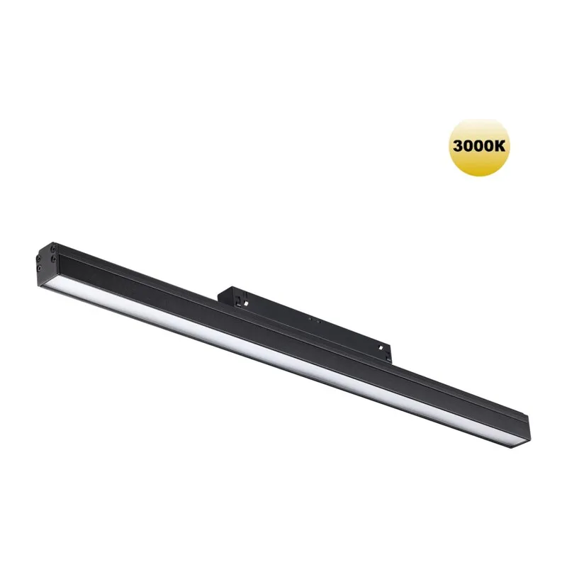 359201 SHINO NT23 162 черный Трековый светильник для низков. шинопровода IP20 LED 3000К 24W 48V 1800Лм FLUM
