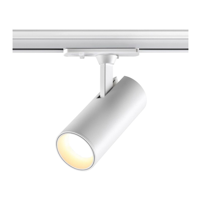 359147 PORT NT23 200 белый Светильник трековый однофазный двухжильный IP20 LED 15W 220V 3000К 1440Лм SELENE