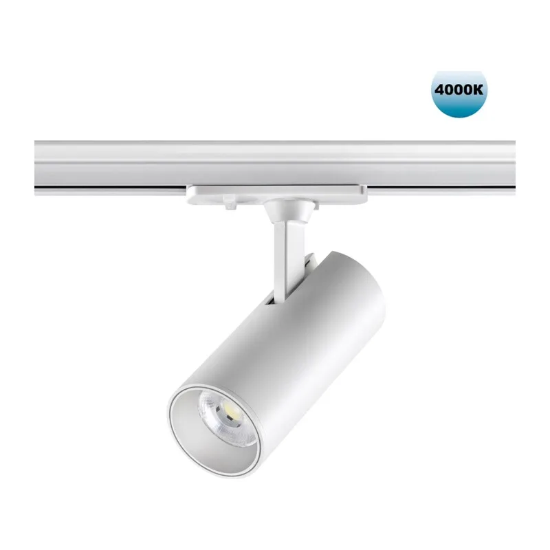 359148 PORT NT23 200 белый Светильник трековый однофазный двухжильный IP20 LED 15W 220V 4000К 1440Лм SELENE