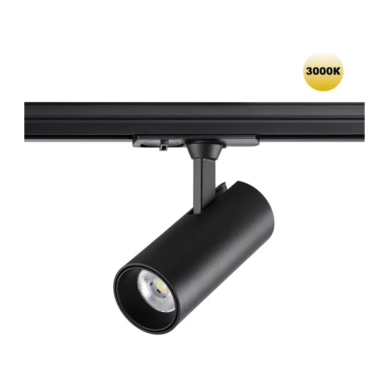 359153 PORT NT23 238 черный Светильник трековый однофазный трехжильный IP20 LED 15W 220V 3000К 1440Лм SELENE