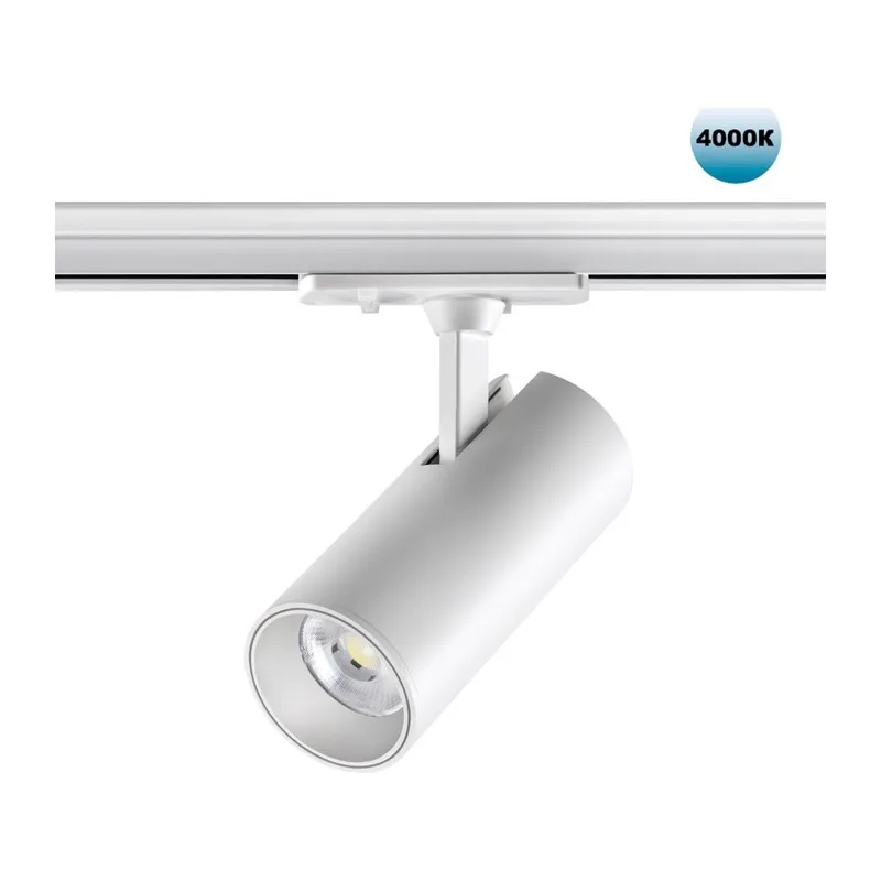 359156 PORT NT23 200 белый Светильник трековый однофазный двухжильный IP20 LED 24W 220V 4000К 2300Лм SELENE