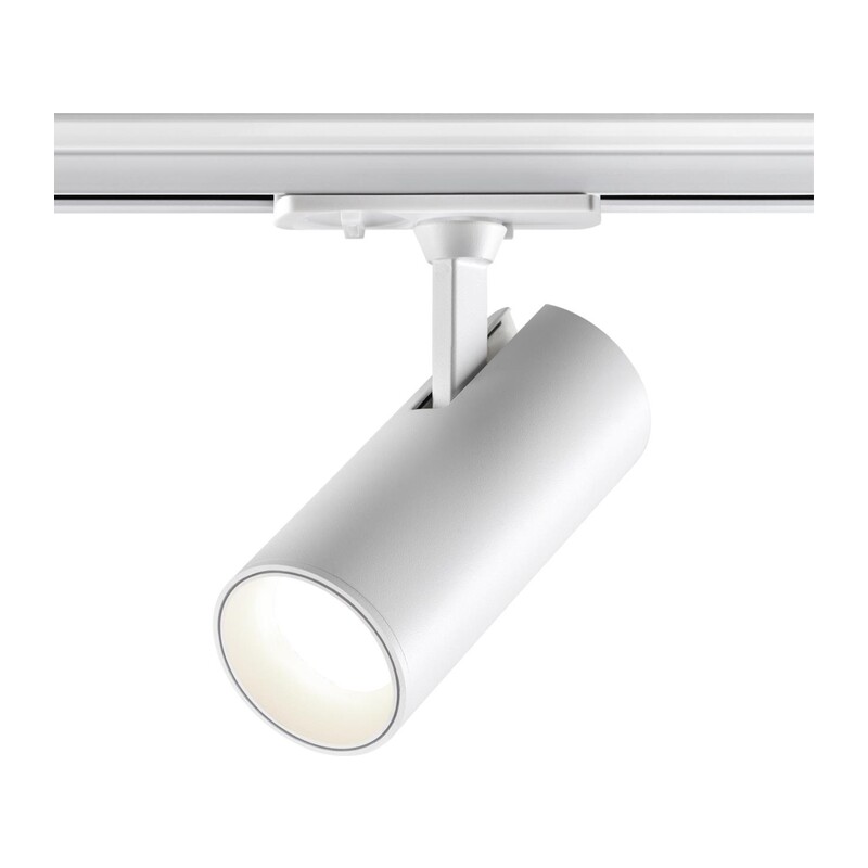 359160 PORT NT23 238 белый Светильник трековый однофазный трехжильный IP20 LED 24W 220V 4000К 2300Лм SELENE