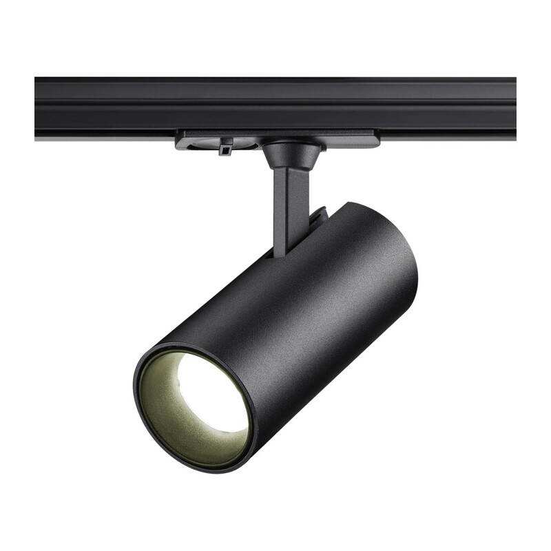 359162 PORT NT23 238 черный Светильник трековый однофазный трехжильный IP20 LED 24W 220V 4000К 2300Лм SELENE