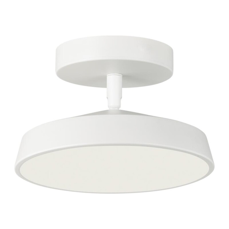 7655/12L MITRA LED SN 547 Светильник пластик/белый LED 12Вт 4000K D200 IP20 MIRA WHITE 4