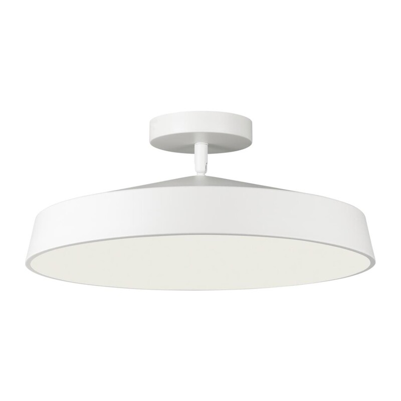 7655/48L MITRA LED SN 547 Светильник пластик/белый LED 48Вт 4000K D400 IP20 MIRA WHITE 4
