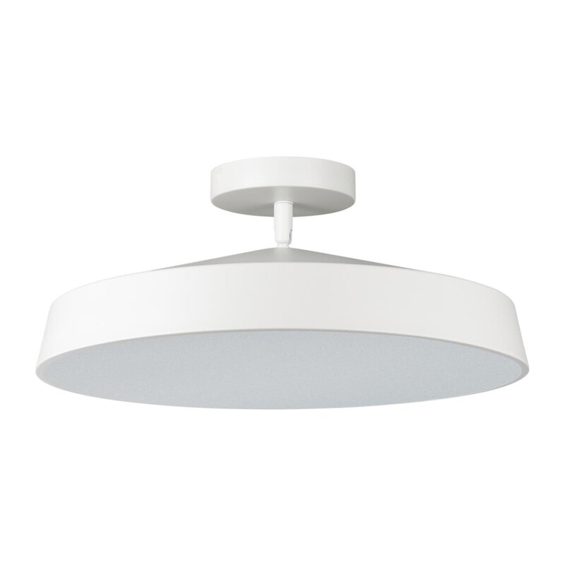 7655/48L MITRA LED SN 547 Светильник пластик/белый LED 48Вт 4000K D400 IP20 MIRA WHITE