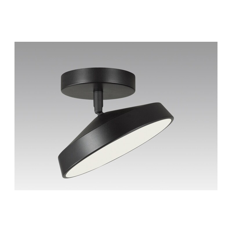 7656/12L MITRA LED SN 547 Светильник пластик/белый/черный LED 12Вт 4000K D200 IP20 MIRA BLACK 3