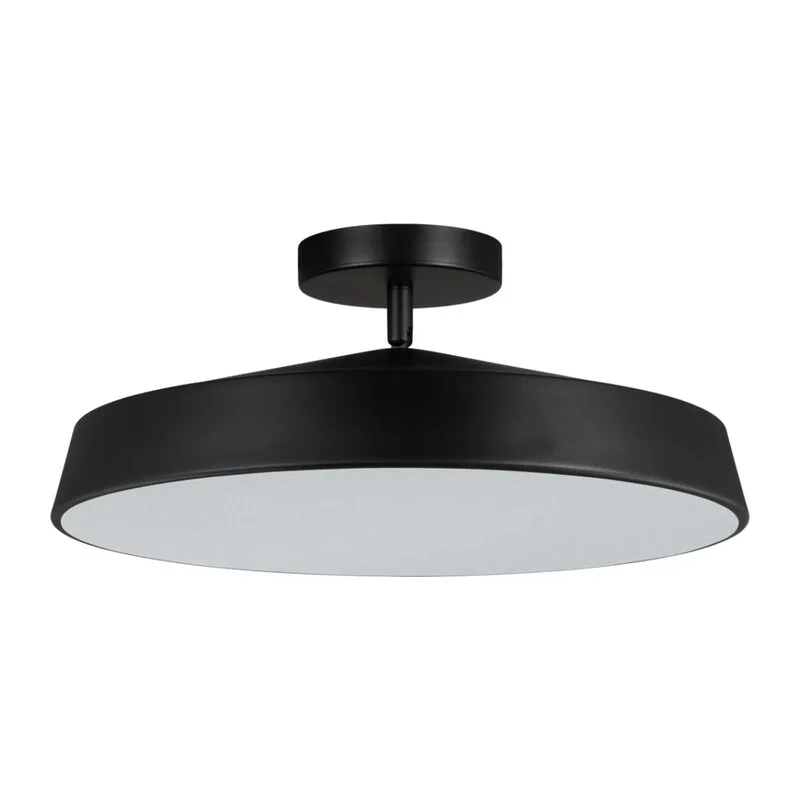 7656/48L MITRA LED SN 547 Светильник пластик/белый/черный LED 48Вт 4000K D400 IP20 MIRA BLACK