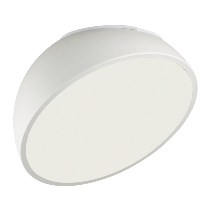 7657/35L MITRA LED SN 549 Светильник пластик/белый LED 35Вт 4000K D300 IP20 PLUTO WHITE 4