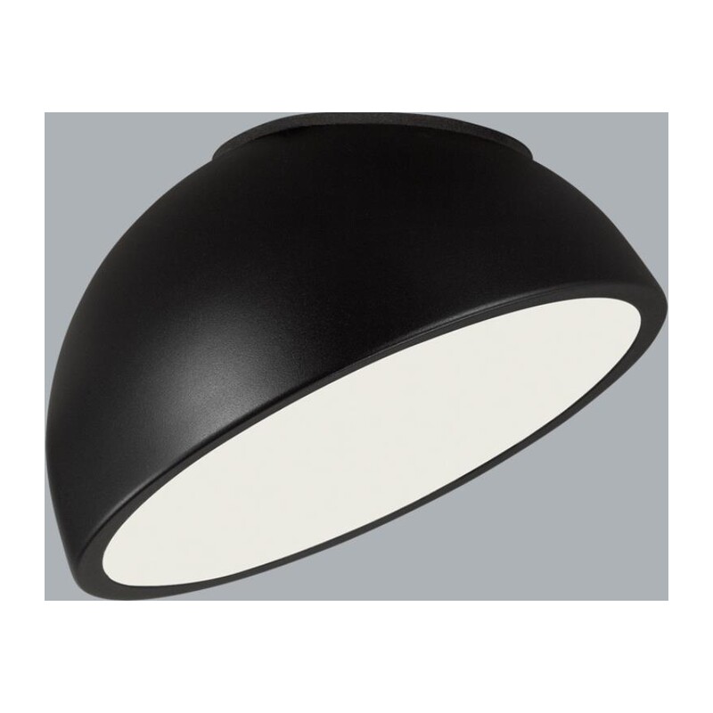 7658/11L MITRA LED SN 549 Светильник пластик/белый/черный LED 11Вт 4000K D200 IP20 PLUTO BLACK 3