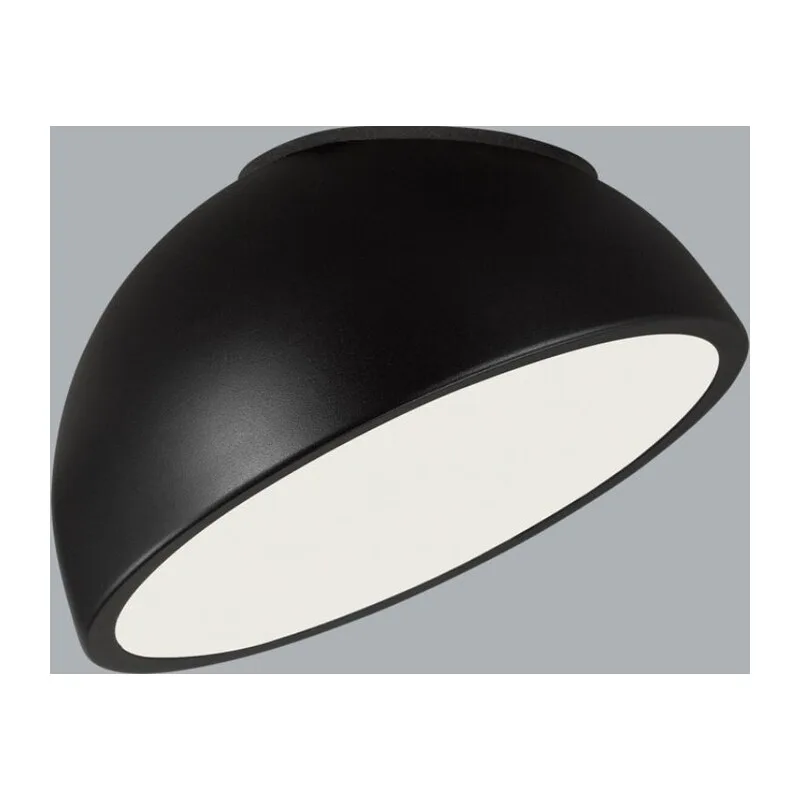 7658/11L MITRA LED SN 549 Светильник пластик/белый/черный LED 11Вт 4000K D200 IP20 PLUTO BLACK 3