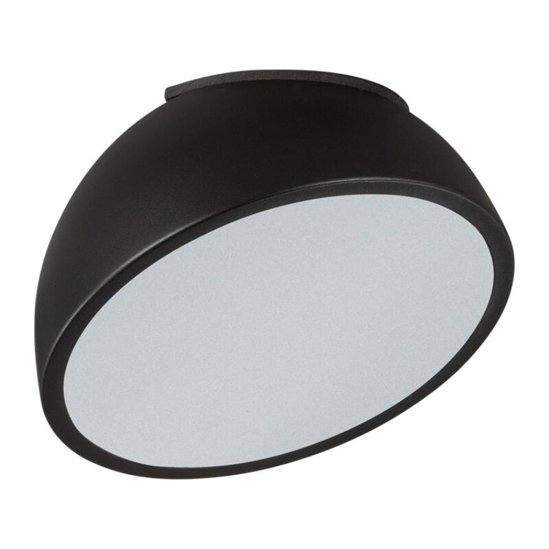 7658/11L MITRA LED SN 549 Светильник пластик/белый/черный LED 11Вт 4000K D200 IP20 PLUTO BLACK