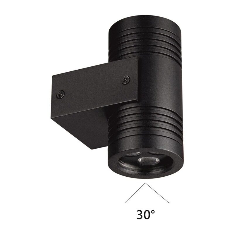 6648/12WL NATURE ODL24 725 черный/металл Фасадный светильник IP67 LED 12W 4000K AC85-265V STIMA 4