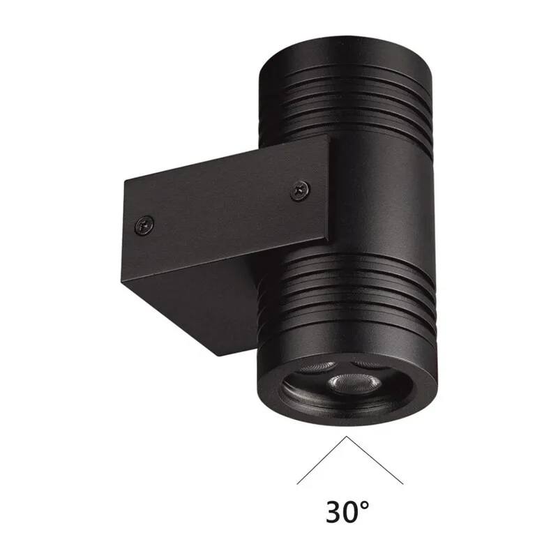 6648/12WL NATURE ODL24 725 черный/металл Фасадный светильник IP67 LED 12W 4000K AC85-265V STIMA