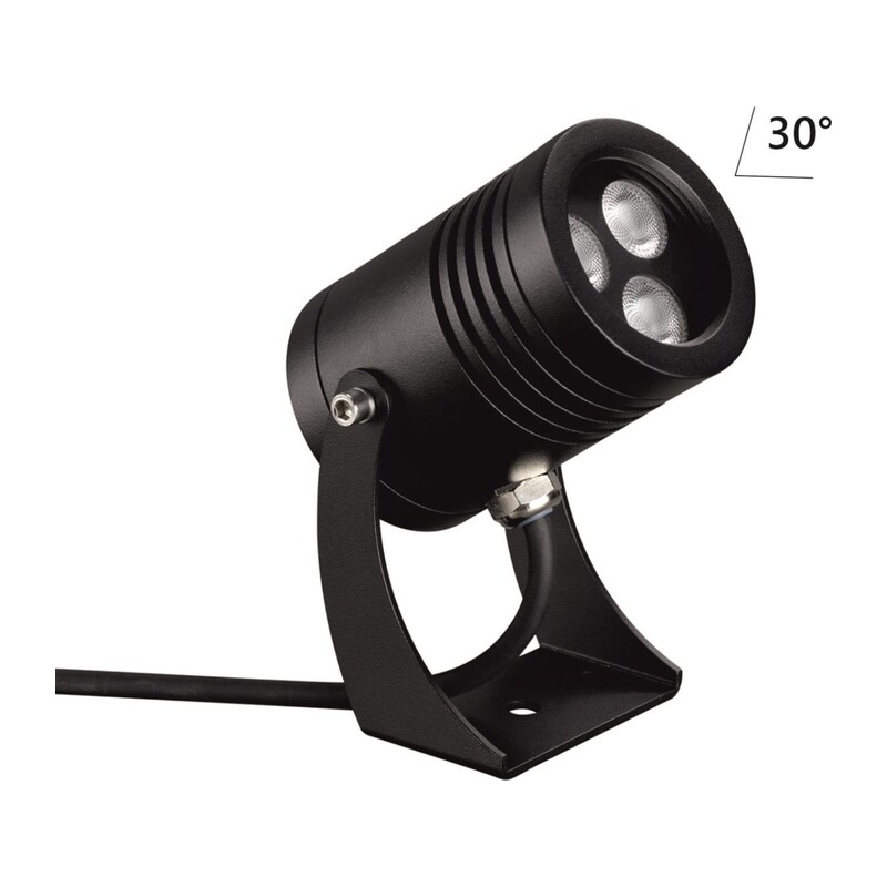 6648/6WA NATURE ODL24 000 черный/металл Фасадный поворотный светильник на 360° IP67 LED CREE 6W 4000K 30° AC85-265V STIMA 3