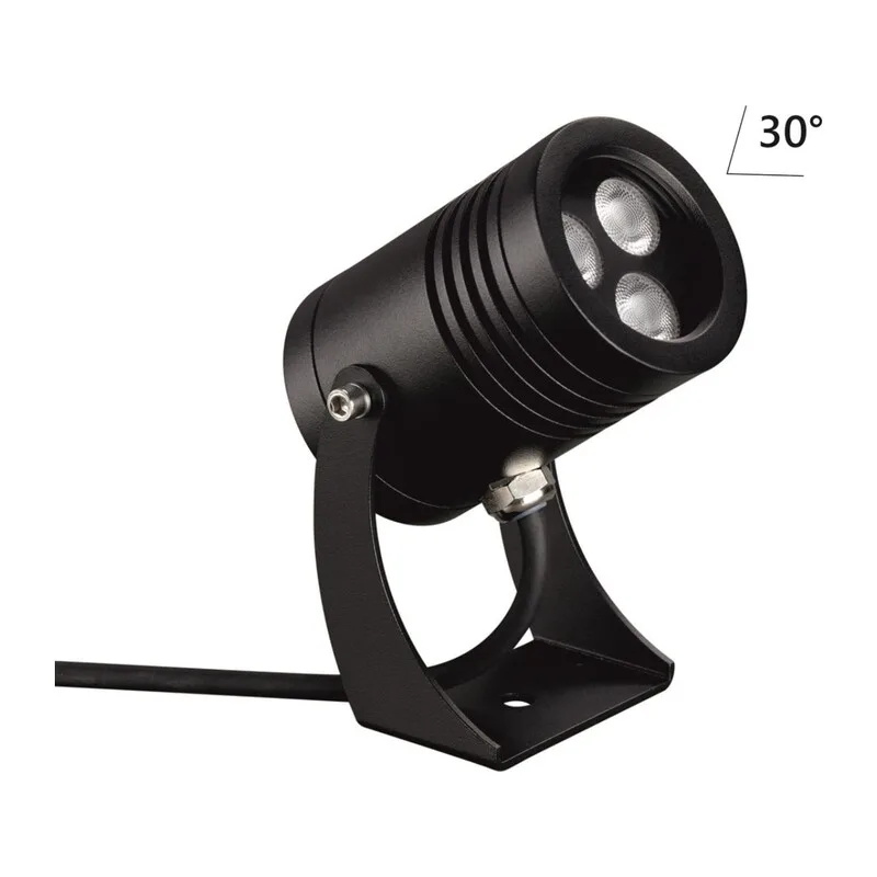 6648/6WA NATURE ODL24 000 черный/металл Фасадный поворотный светильник на 360° IP67 LED CREE 6W 4000K 30° AC85-265V STIMA