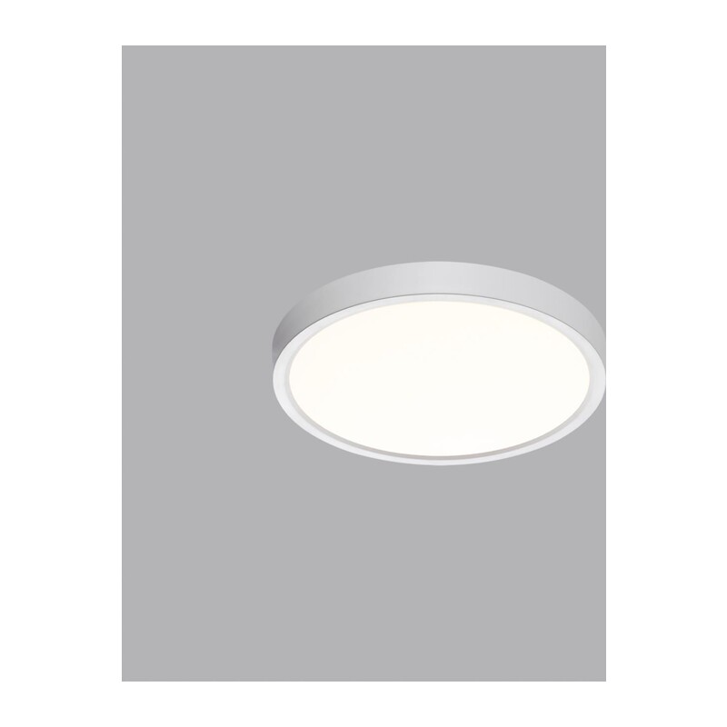 7659/18L MITRA LED SN 551 Светильник пластик/белый LED 18Вт 3000/4000K D230 IP40 ALFA WHITE 4