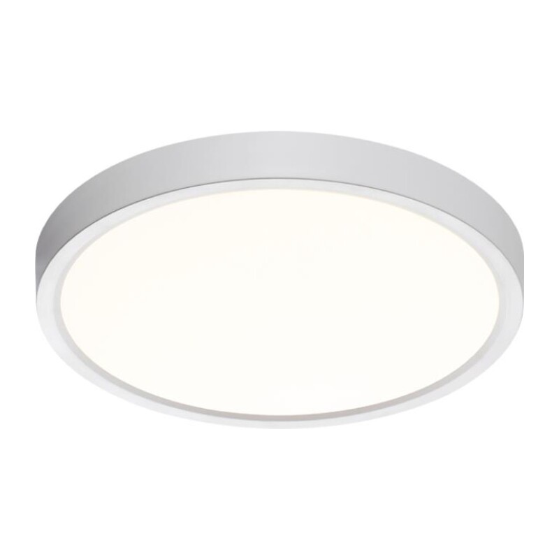 7659/18L MITRA LED SN 551 Светильник пластик/белый LED 18Вт 3000/4000K D230 IP40 ALFA WHITE 5