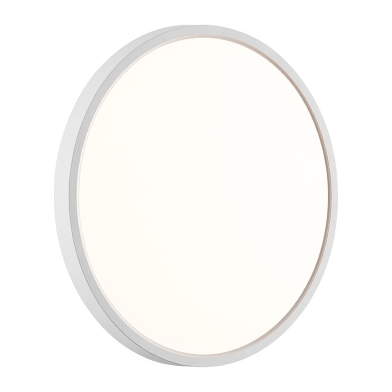 7659/24L MITRA LED SN 551 Светильник пластик/белый LED 24Вт 3000/4000K D300 IP40 ALFA WHITE 3