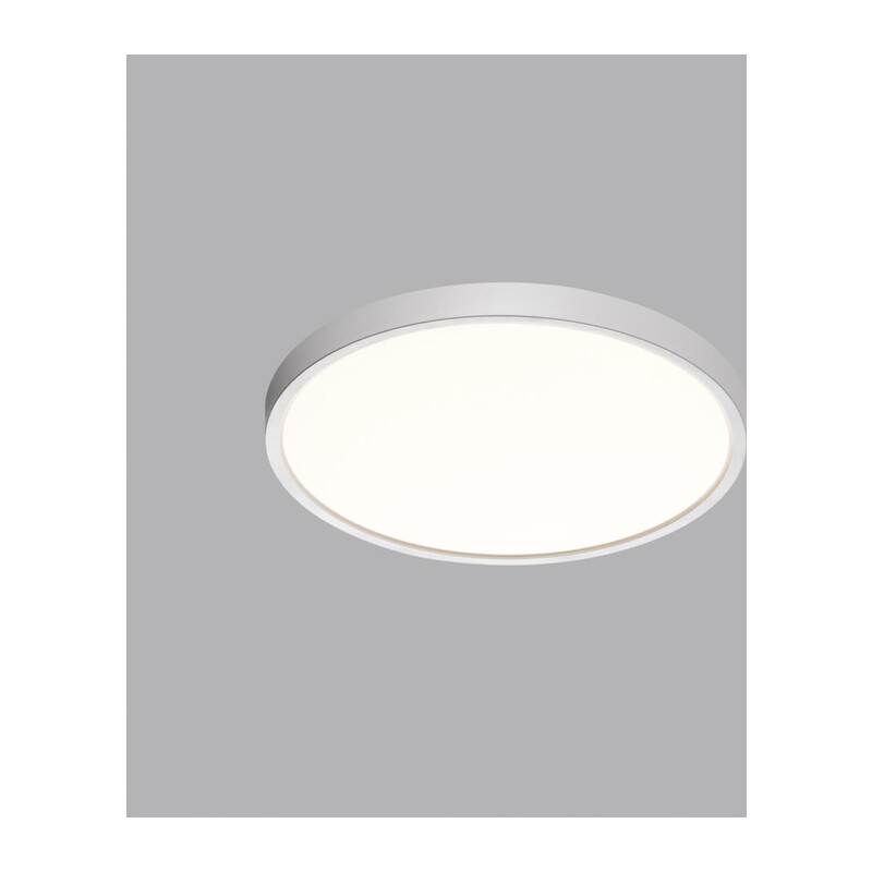 7659/24L MITRA LED SN 551 Светильник пластик/белый LED 24Вт 3000/4000K D300 IP40 ALFA WHITE 4
