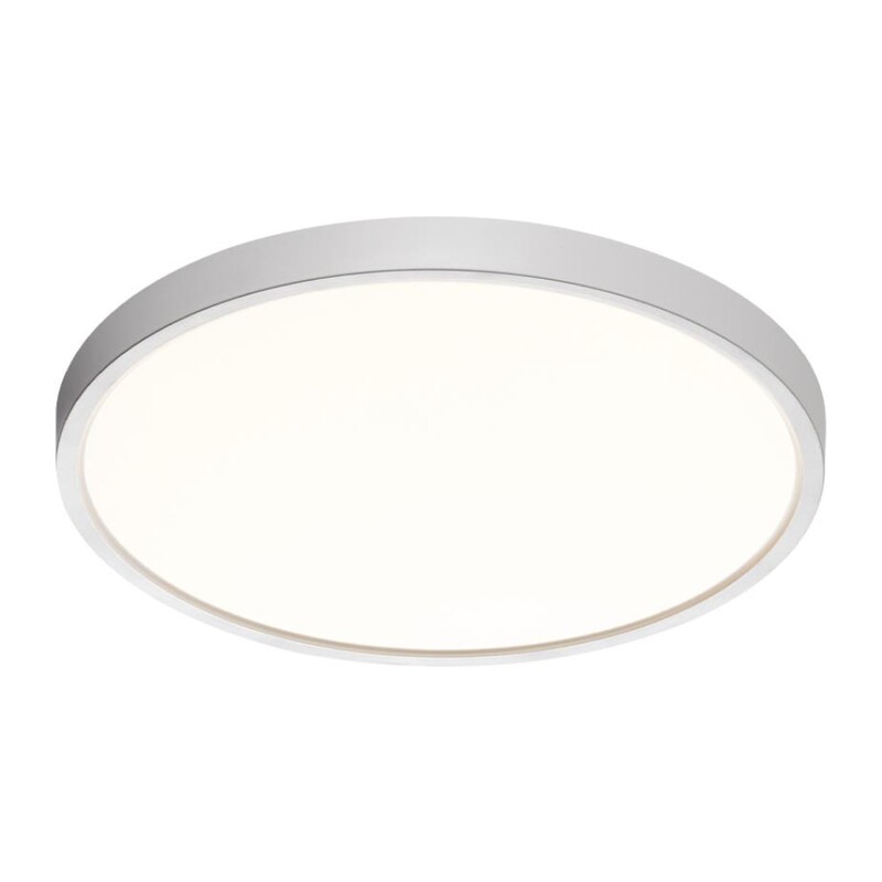 7659/24L MITRA LED SN 551 Светильник пластик/белый LED 24Вт 3000/4000K D300 IP40 ALFA WHITE 5