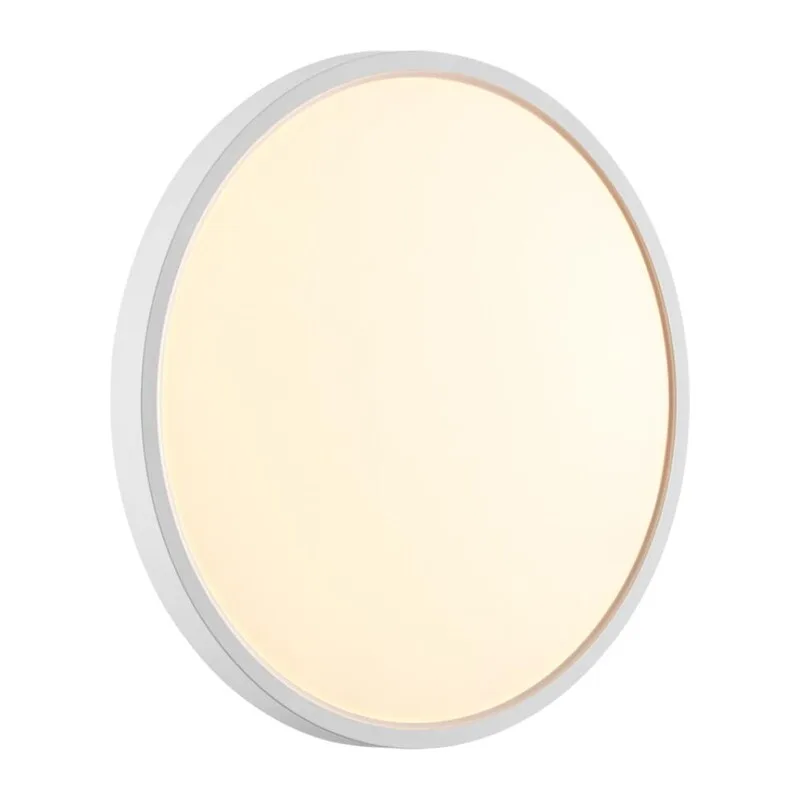 7659/24L MITRA LED SN 551 Светильник пластик/белый LED 24Вт 3000/4000K D300 IP40 ALFA WHITE 5