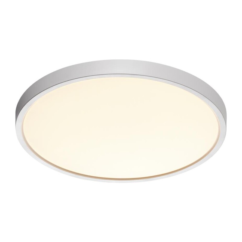 7659/24L MITRA LED SN 551 Светильник пластик/белый LED 24Вт 3000/4000K D300 IP40 ALFA WHITE 7